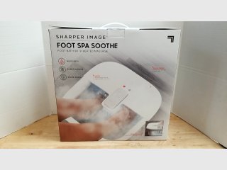 New Sharper Image Foot Spa Soothe