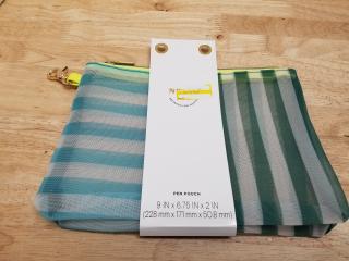 New Striped Pen Pouch