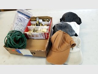 Assorted Hats and Hardware