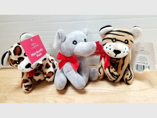 Mini Plush Animal Trio