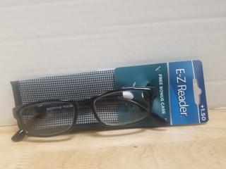 New reader glasses +1.50