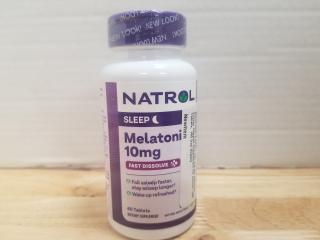 New Melatonin 10mg Sleep exp July 2025