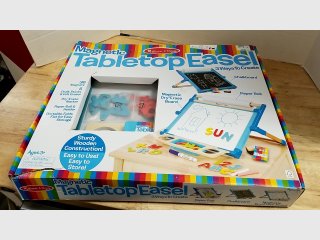 New Melissa & Doug Magnetic Tabletop Easel