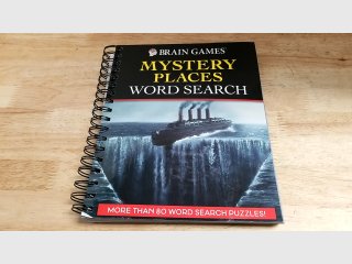 New Mystery Places Word Search Book