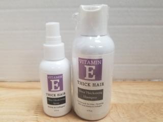 New vitamin E thick hair treatment 