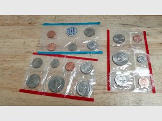 1968, 1980, 1996 Mint sets