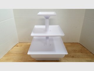 New 3 tier cupcake stand, 14 in