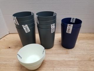 New drinking cups and ramekins 