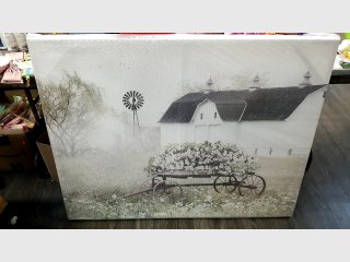 New 36x48 in Framed Canvas Print