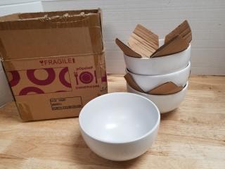 New set ceramic cereal bowls,  each holds 24 oz