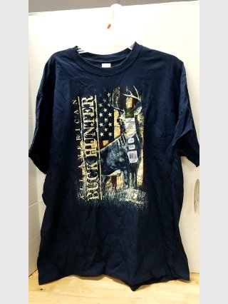 American Buck Hunter T-Shirt mens xl