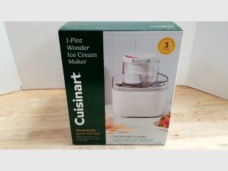 New Cuisinart Ice Cream Maker