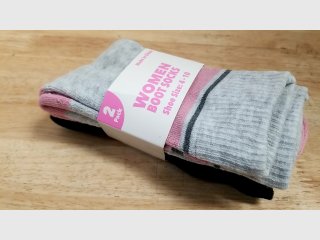 New Women\'s Boot Socks 2 Pack