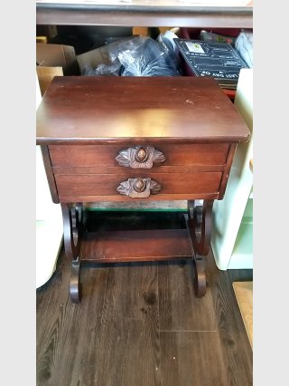 Vintage Wooden Side Table