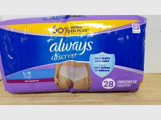 Always Discreet Underwear