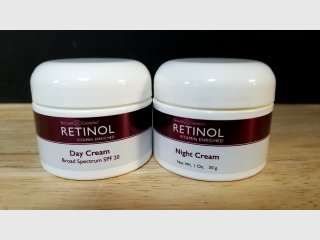 Retinol Day and Night Cream Set