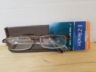 New reader glasses +2.50