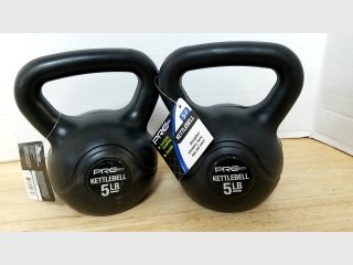 Pair of 5 LB Kettlebells