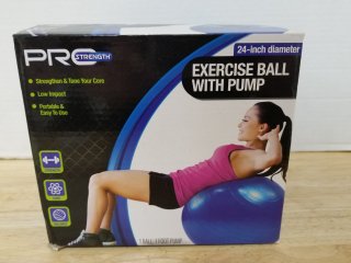 New exercise ball with pump 