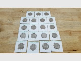 19 Susan B Anthony Dollars 1979 - 1999