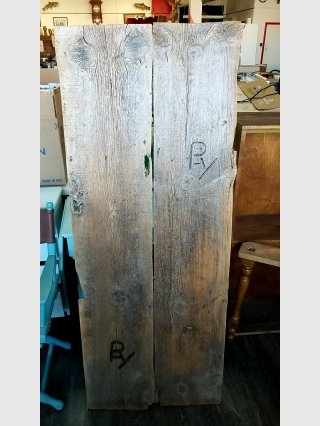 Weathered Wooden Planks, 24x63