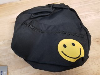 New Smiley Face Drawstring Bag