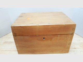 Vintage Wooden Lockbox