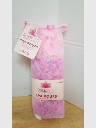 Relax Zen Spa Poufs 4-Pack