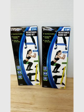 Two 3-Pack Resistance Band Sets