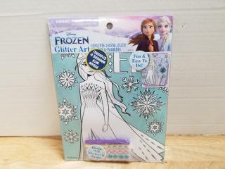 New frozen glitter art set