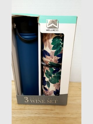 Wellness 3-Piece Wine Set