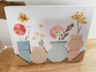 New Floral Vase Decor, 8 in