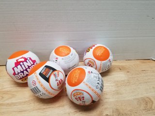New zuru mini brands create toy, each approx 4 inch 