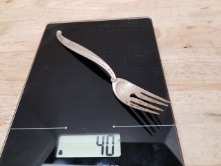 Sterling silver fork 40 grams
