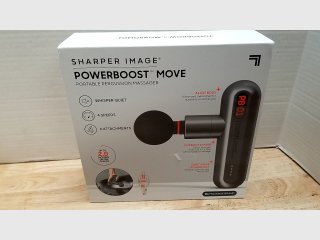 New Sharper Image PowerBoost Move Percussion Massager