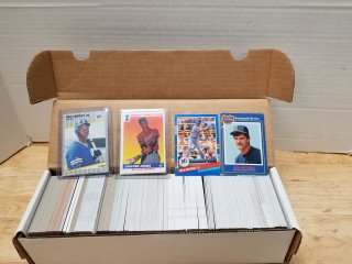 Box of Baseball cards see description 