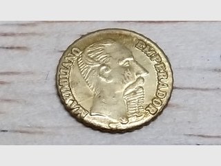 1865 Mexican Gold Coin