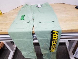 New boys Minecraft pants size xl