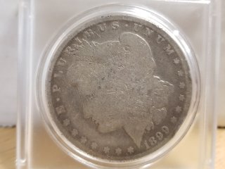 1899 O Morgan silver dollar 