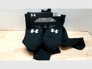 New Under Armour Black Training Socks