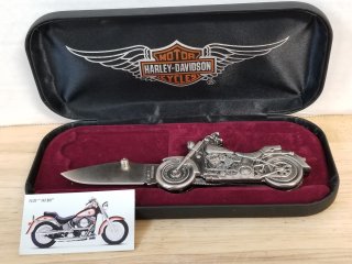 Franklin mint harley Davidson knife, 6 inch total length 