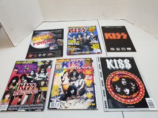 KISS Band Magazines and Pinball Promo
