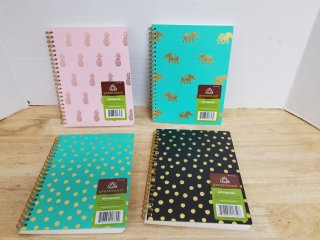 4 new notebooks,  8 in