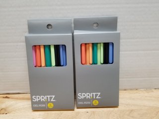 New gel pens 