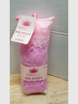 Relaxzen 4-Pack Spa Poufs