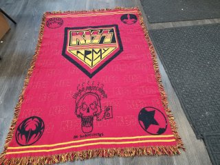 KISS blanket approx 70 by 48 inch 
