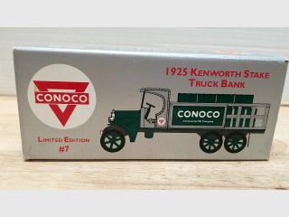 New 1925 Kenworth Stake Truck Bank #7 Conoco
