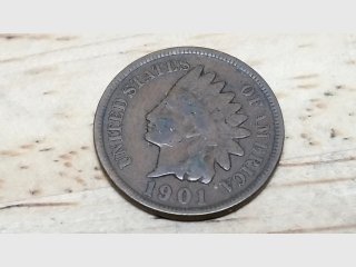 1901 Indian Head Cent