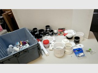 PVC Pipe Fittings and misc 
