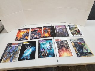 KISS psycho circus comics volumes 11-20,  great condition 